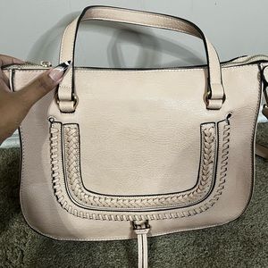 Sole Society Large Nude Handbag